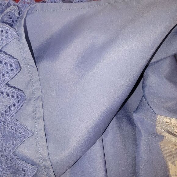 Kensie off shoulder eyelet dress size Medium - Picture 4 of 7